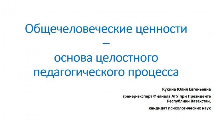 Общечеловеческие ценности.