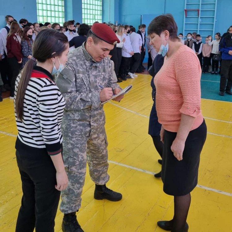 В рамках месячника «Патриот» проведена тренировка эвакуации по пожарной безопасности