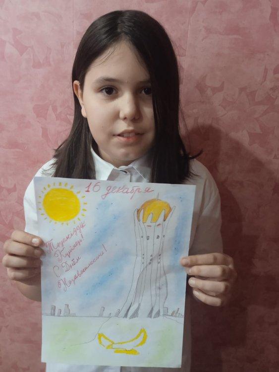 5"В" Тақырып бойынша сынып сағаты: "Қазақстан Республикасының Тәуелсіздік күні"
